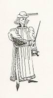 Costume masculin (15eme siecle)